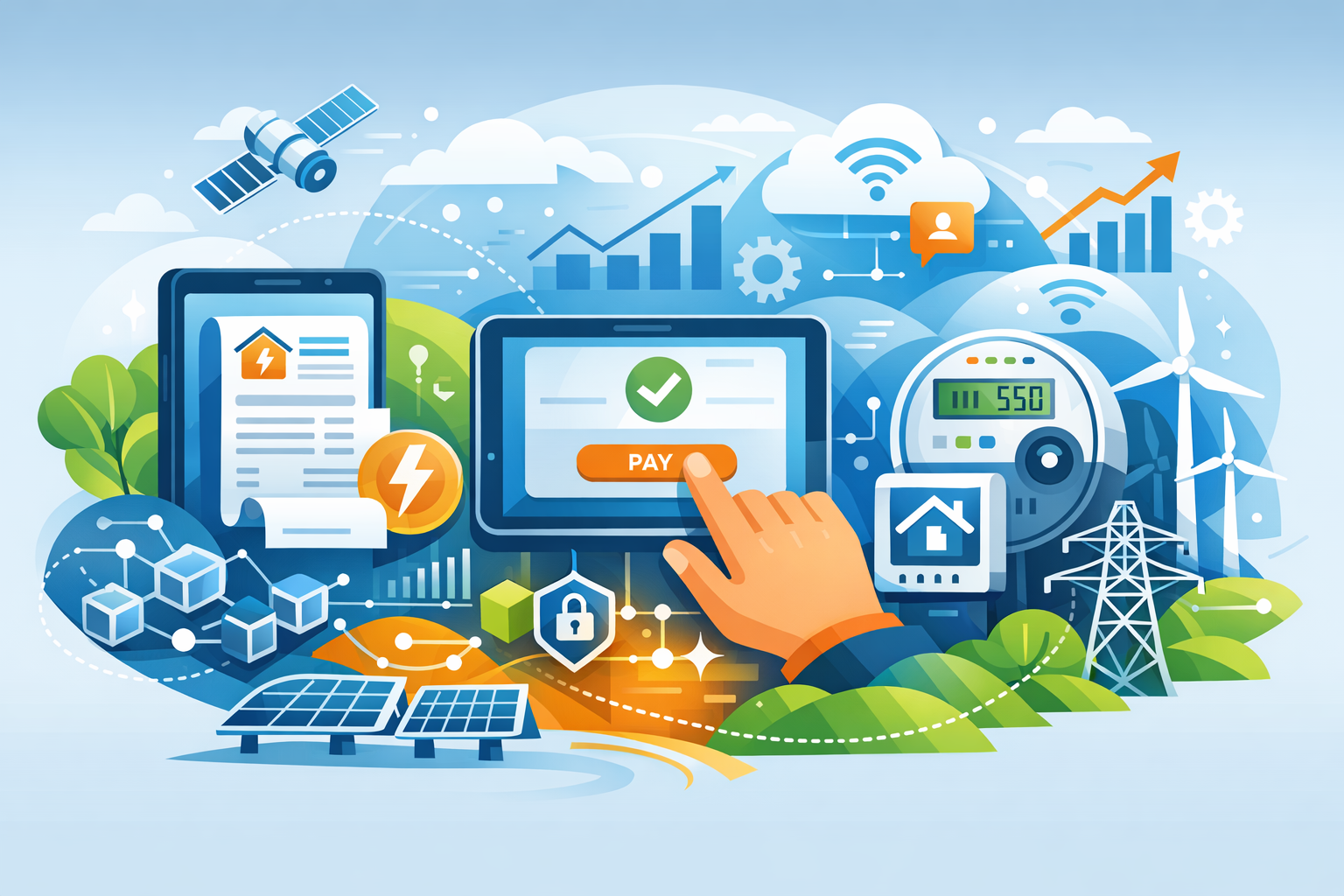 المستقبل الرقمي لدفع فواتير الطاقة